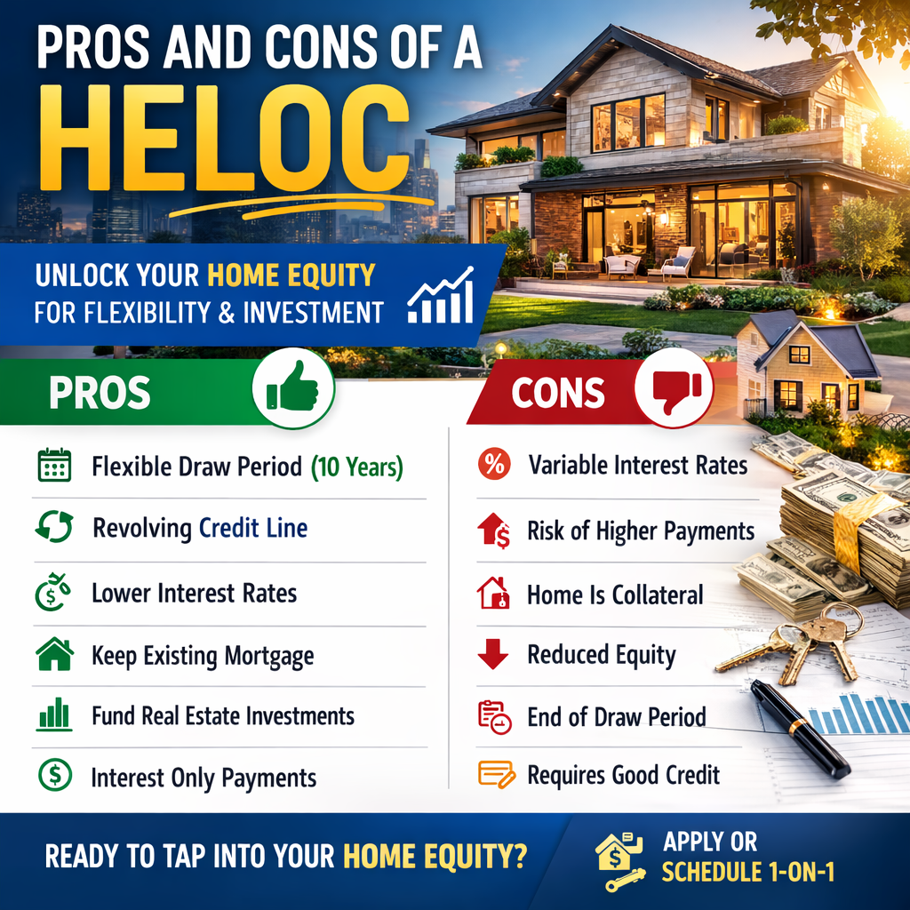 What Are the Pros and Cons of a HELOC?