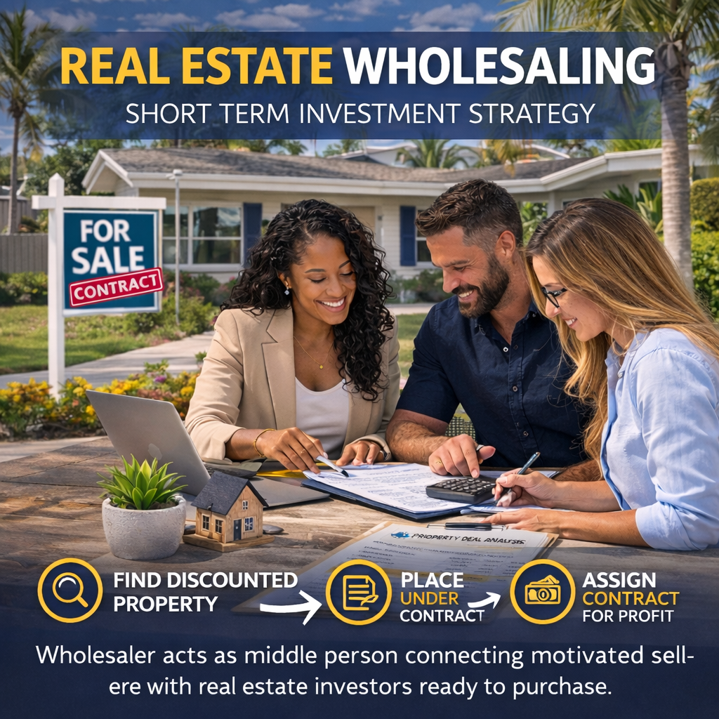 What Is Real Estate Wholesaling? (Complete Beginner Guide)